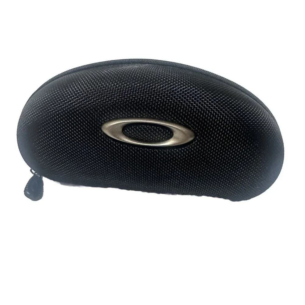 Oakley Sunglasses Case Hard Shell Black Zippered